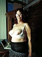mature blonde woman